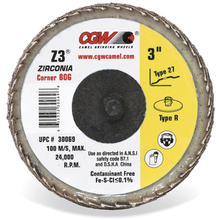 CGW Abrasives 30060 - Z3 Mini Corner Flap Discs
