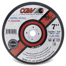 CGW Abrasives 59109 - 7" Circular Saw Wheels