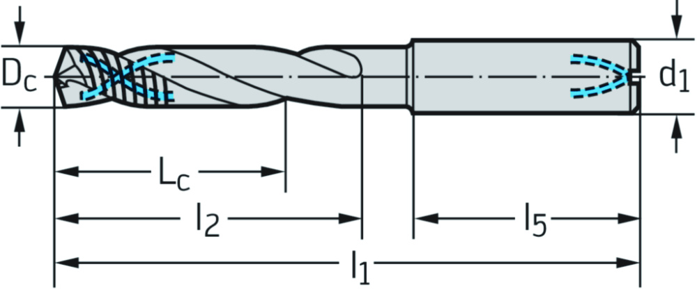 Walter Tool 8651050 Solid carbide drills with coolant-through : 8651050 ...